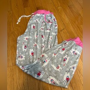 Llama Christmas pajamas - medium